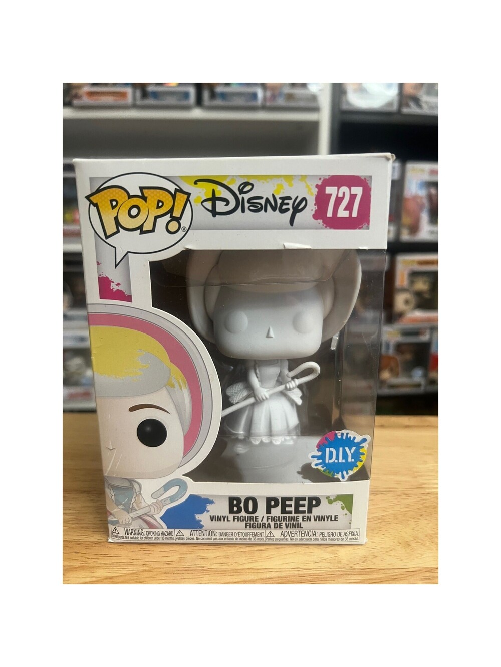 Bo Peep DIY Funko Pop #727 Toy Story Disney Pixar Animation Do It Yourself Color